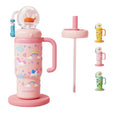 No-Spill Toddler Cup 💧 2-in-1 Straw + Sippy Lid