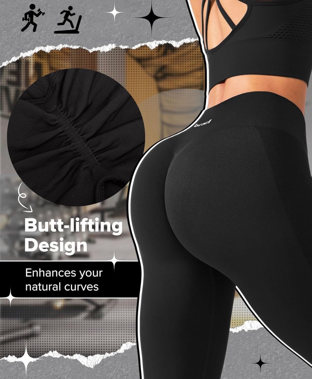 High Waisted Tummy Control Seamless Leggings