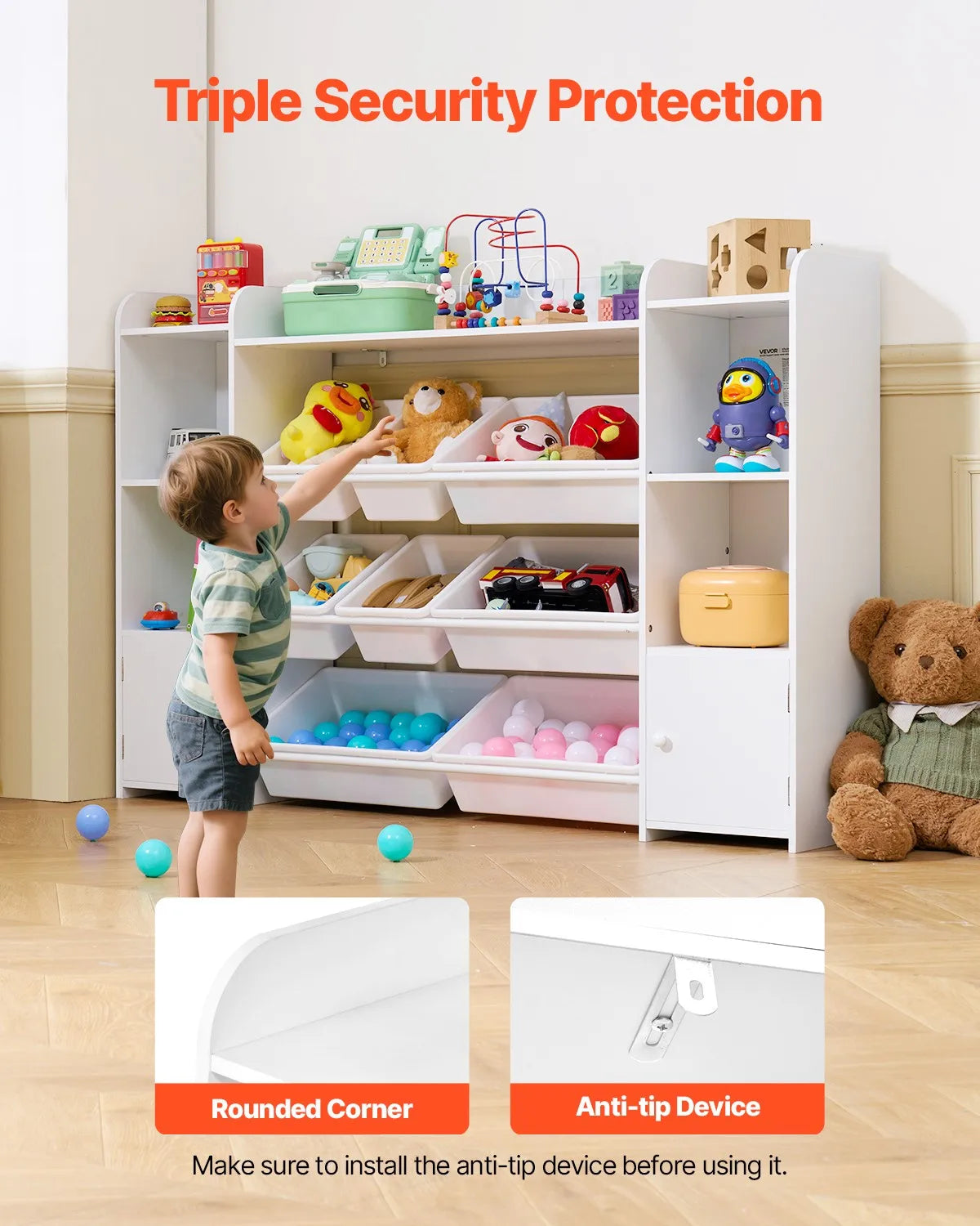 PlayMate Toy Organizer