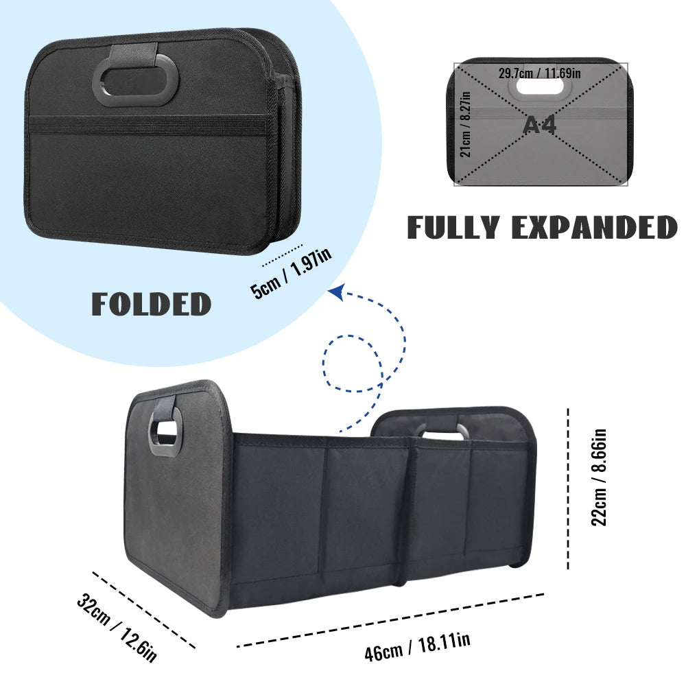 Car Trunk Organizer Pro Foldable