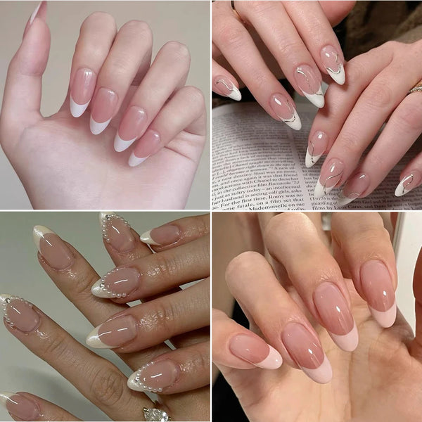 Quick Glam French Press-On Nails