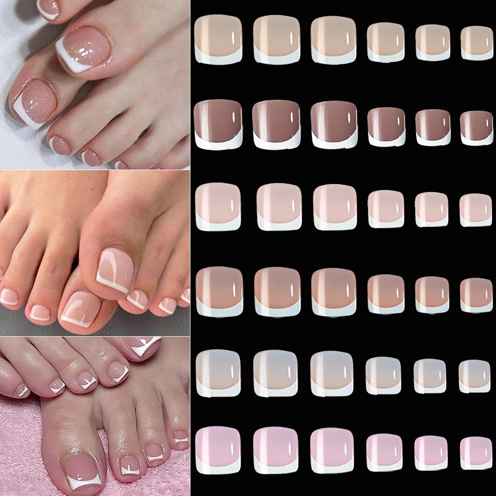 Easy Glam Press-On Toes Set