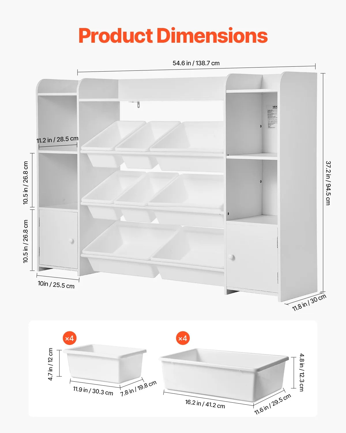 PlayMate Toy Organizer